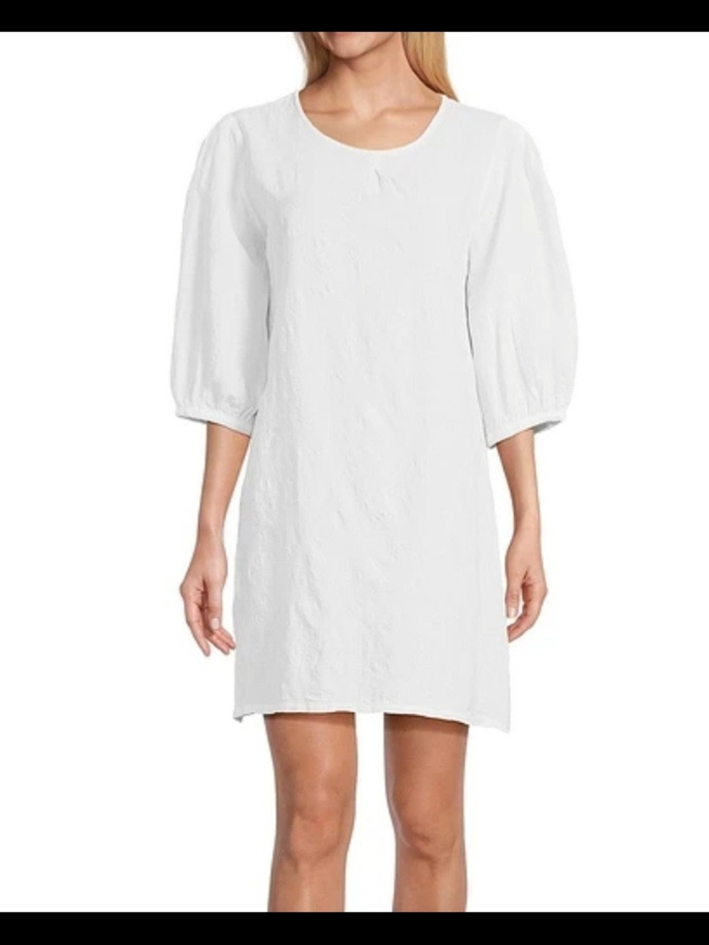 bryn Walker White Linen Dress Sz Small